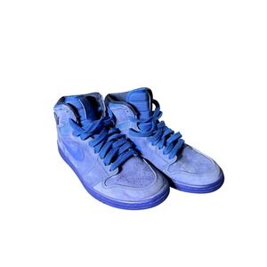 Nike Air Jordan 1 Retro High Blue Suede Wmns Size8